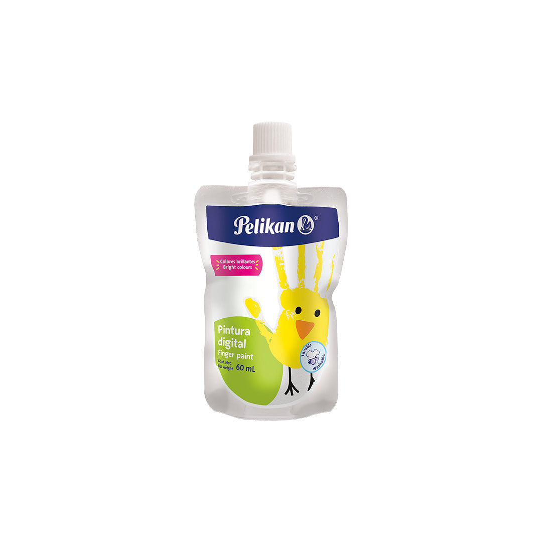 PINTURA P/DEDOS 60 ML BLANCO FLEXIBLE