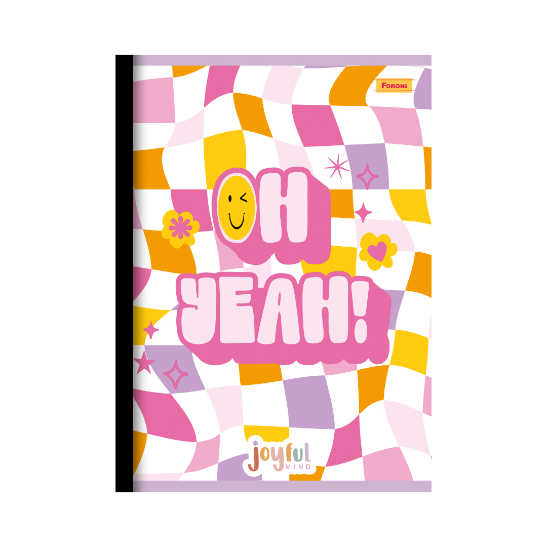 CUADERNO COSIDO 200 PAG. JOYFUL