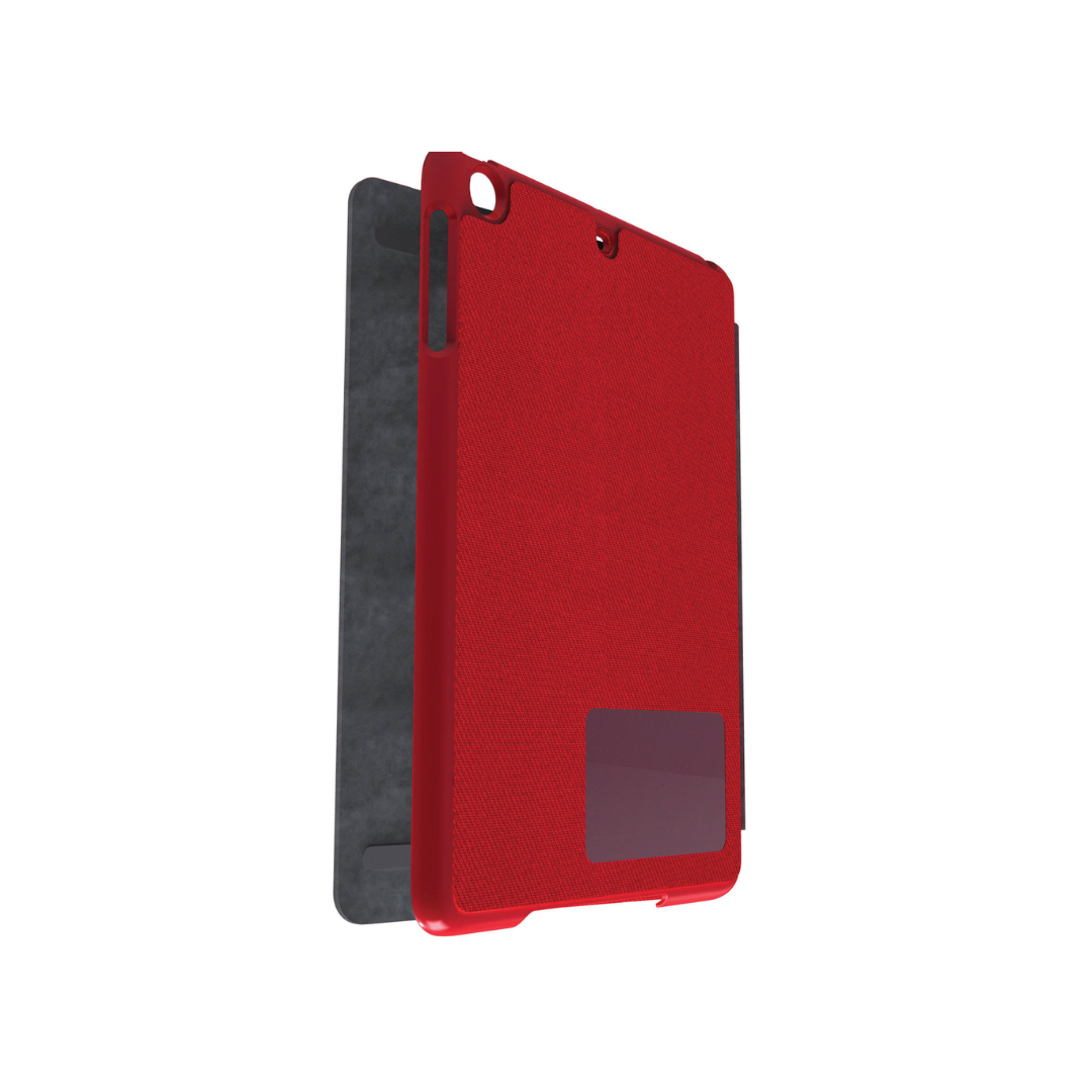 FOLIO RIGIDO COMERCIO ROJO IPAD AIR