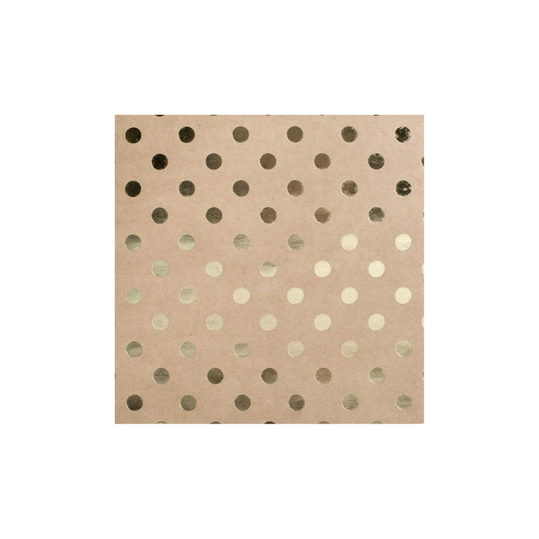 CARTULINA BAZZILL SMOOTHIES (12 X 12) KRAFT FOIL DO