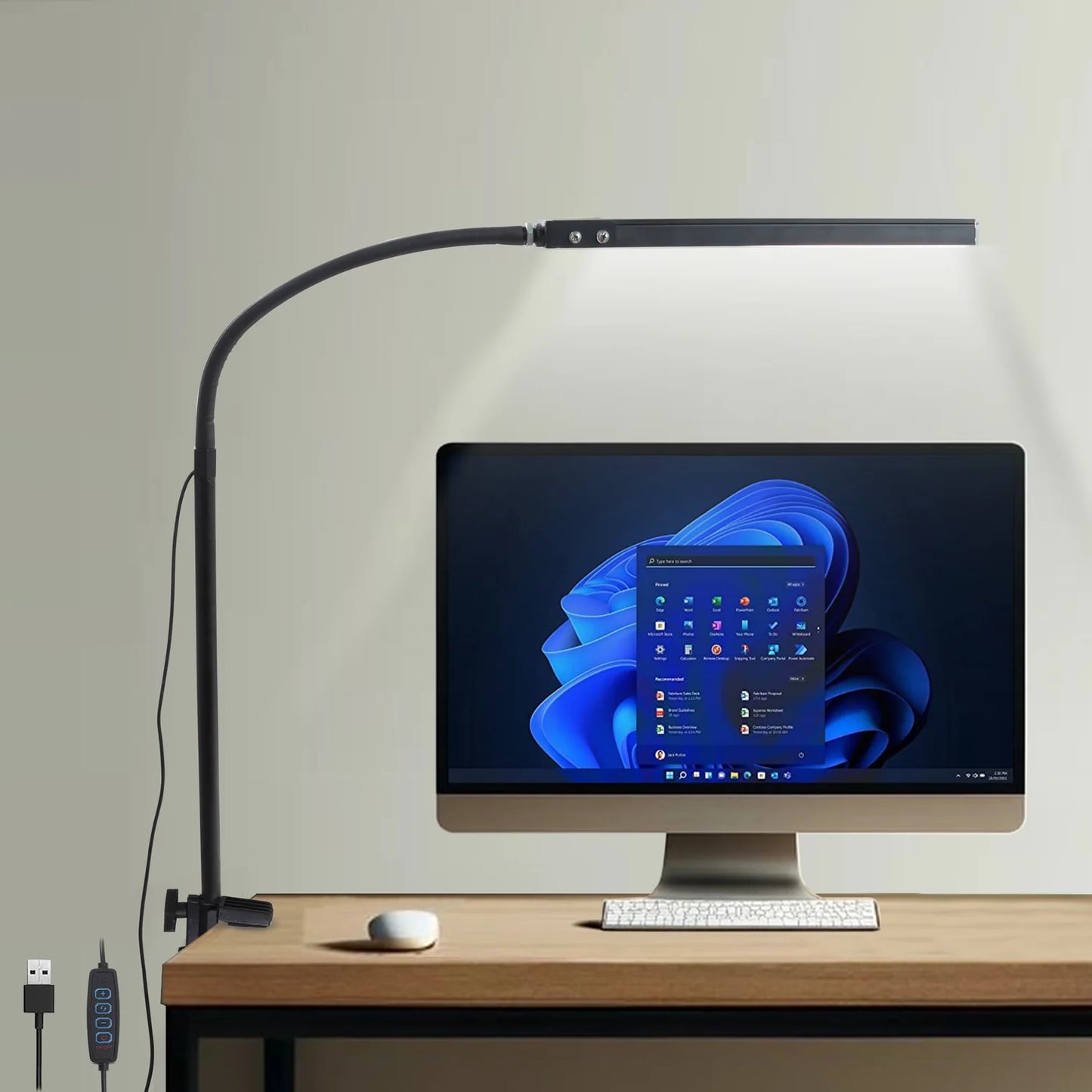 LAMPARA LED 12" 5 VOLTIO P/MESA DE DIBUJO
