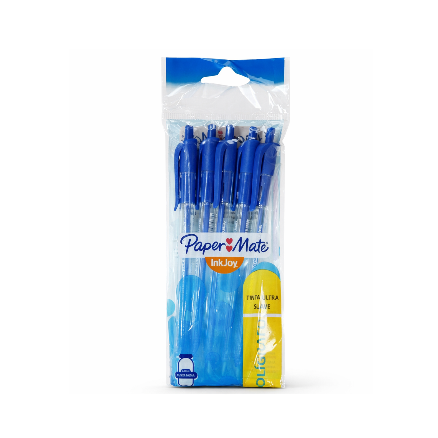 BOLIGRAFOS INKJOY 100 RT 5/1 AZUL BL