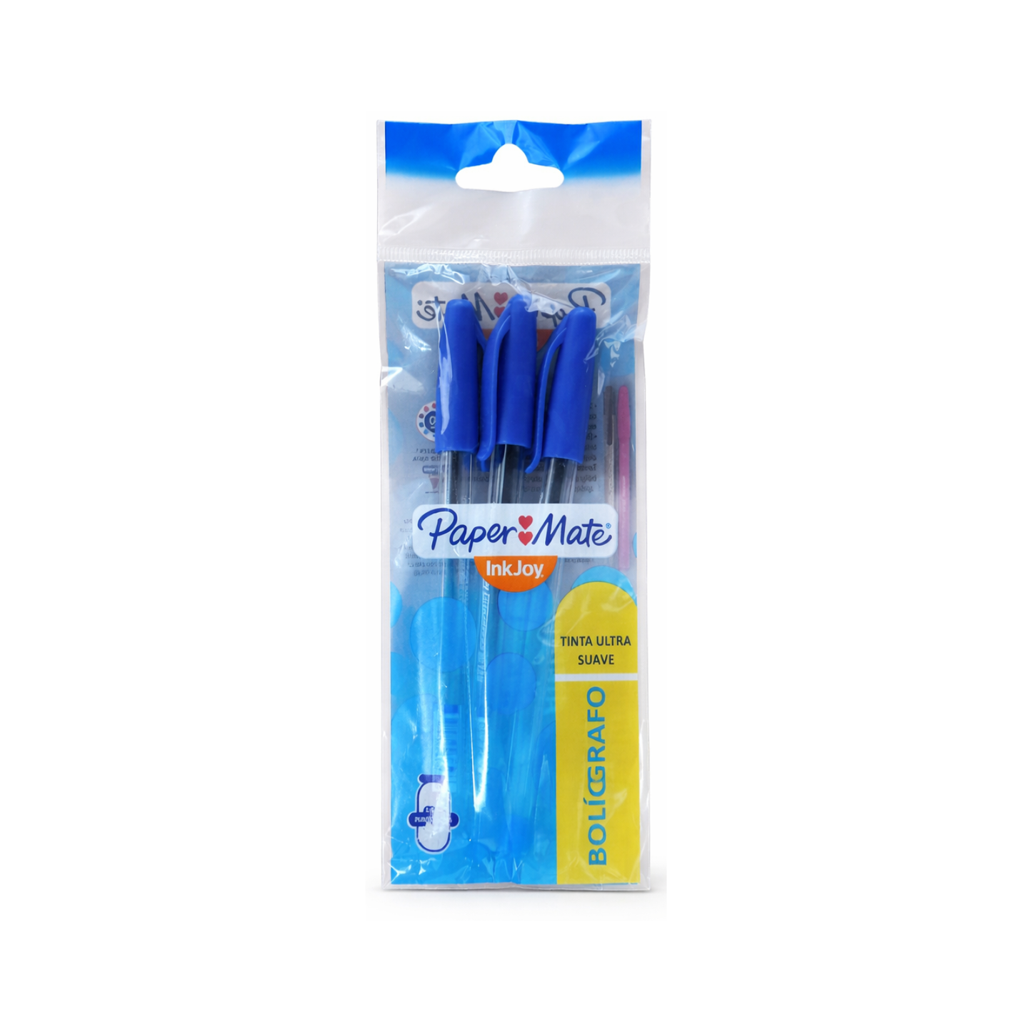 BOLIGRAFOS INKJOY 100 3/1 AZUL BL
