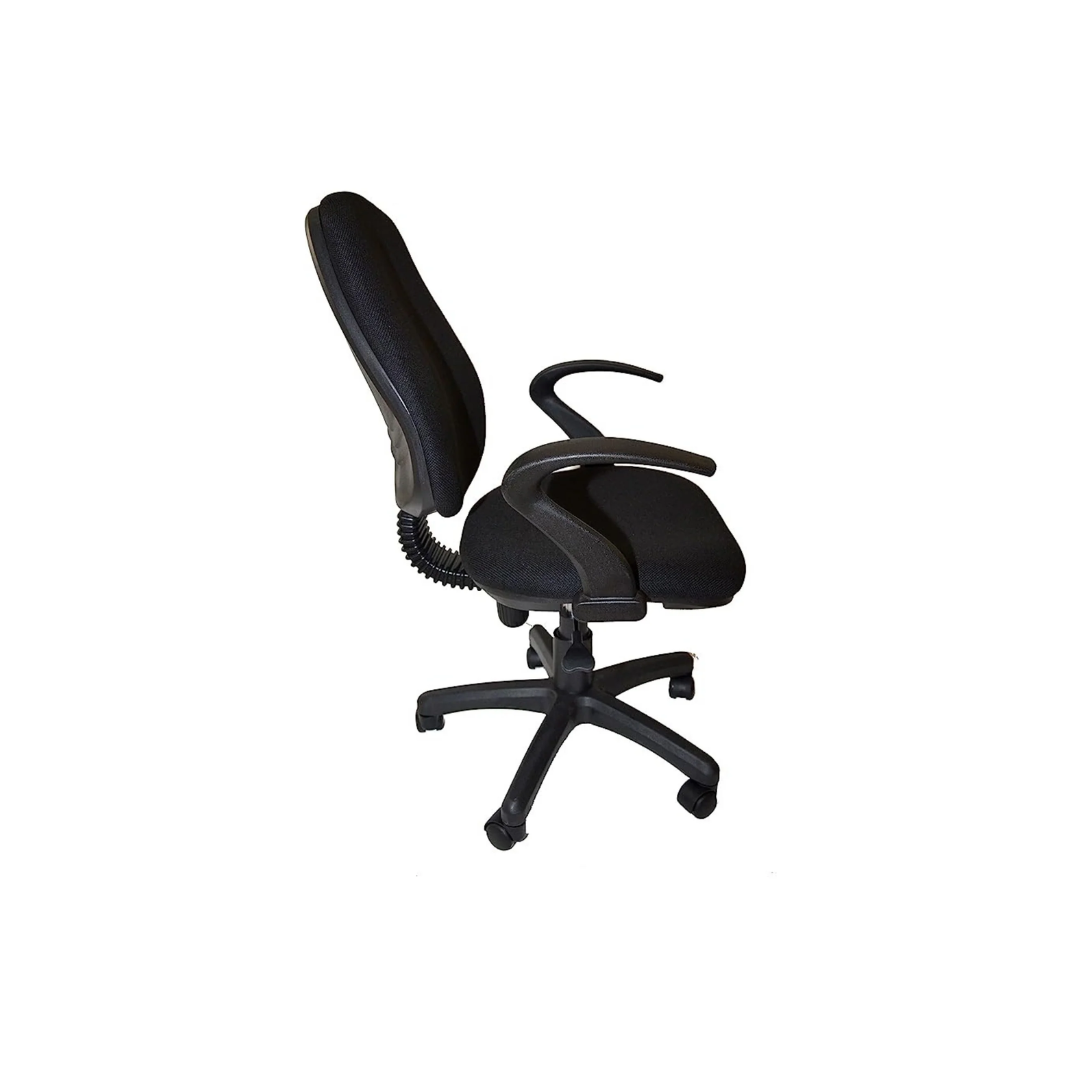 SILLAS P/ESCRITORIO S/BRAZOS GLEYDYS NEGRA (Y42605)