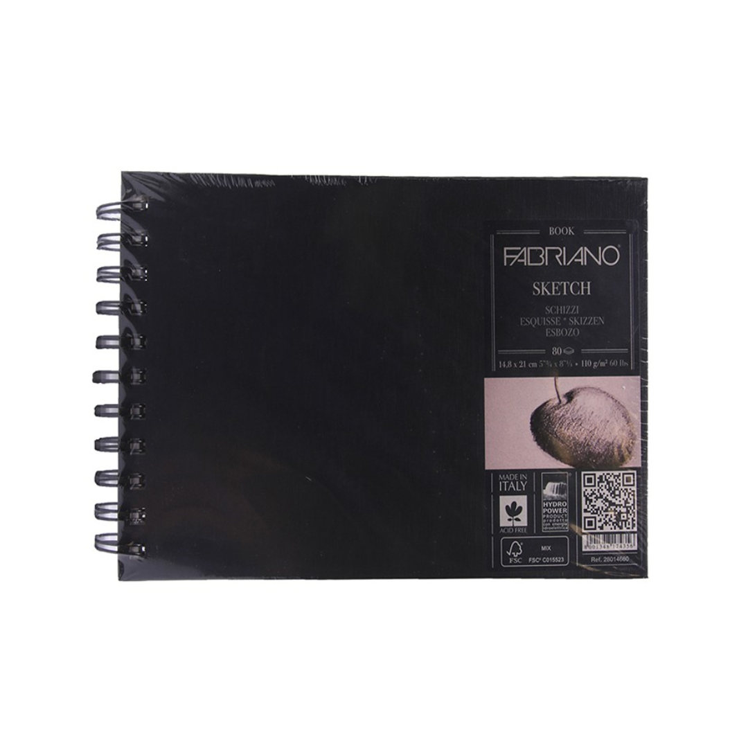 LIBRETAS DE DIBUJO SKETCH FABRIANO A4 EN ESP.110G LANDSCAPE A4