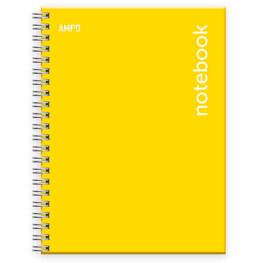 CUADERNO EN ESP. (8.5 X 11) TD 100H AMARILLO