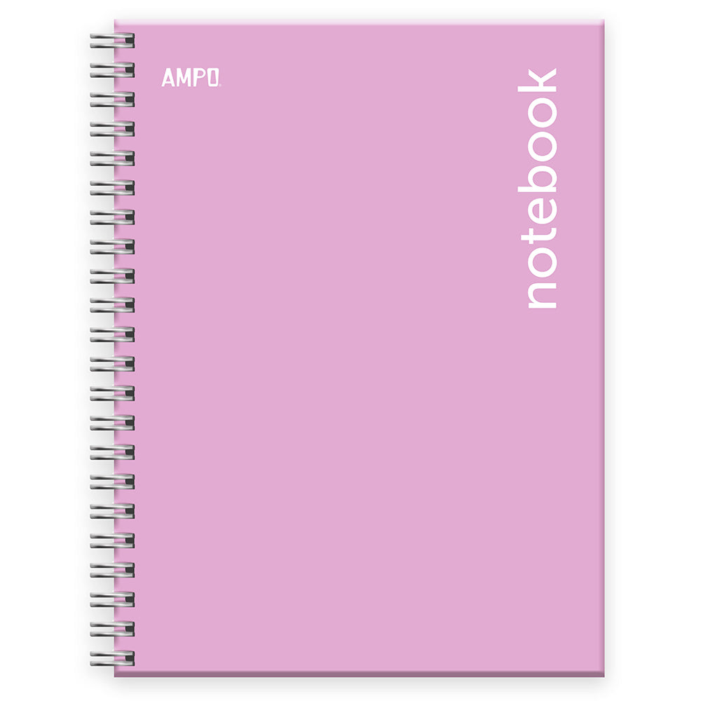 CUADERNO EN ESP. (8.5 X 11) TD 100H PASTEL LILA