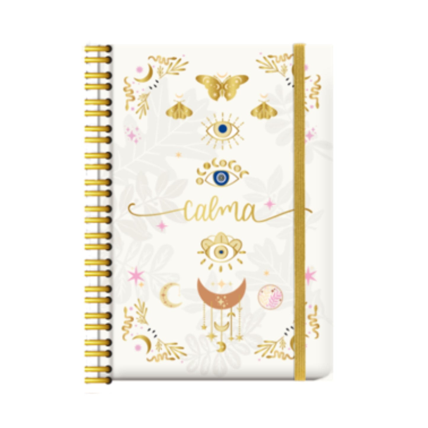 CUADERNO DE NOTAS ANILLADA C/LINEAS AMBAR A5