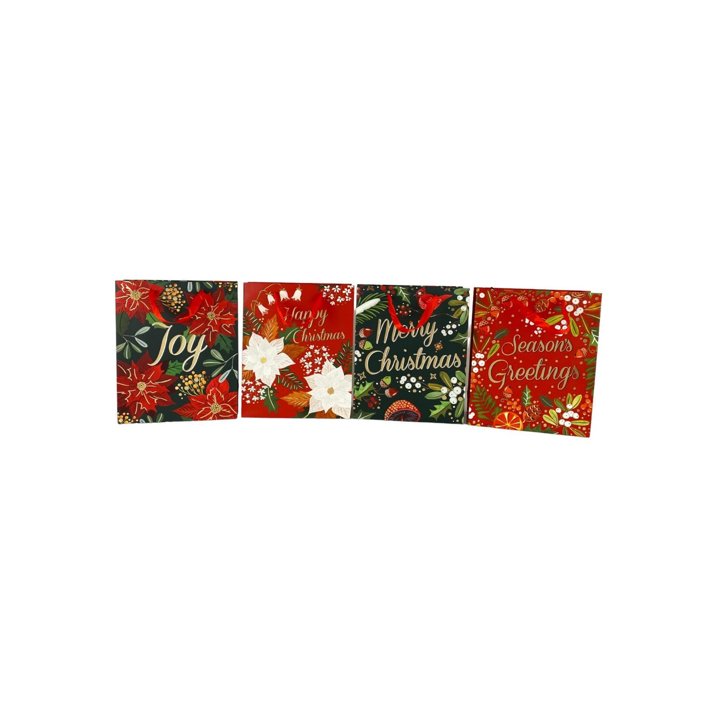 FUNDAS P/REGALO XMAS PLANE (26x32x10) NAVIDEÑA