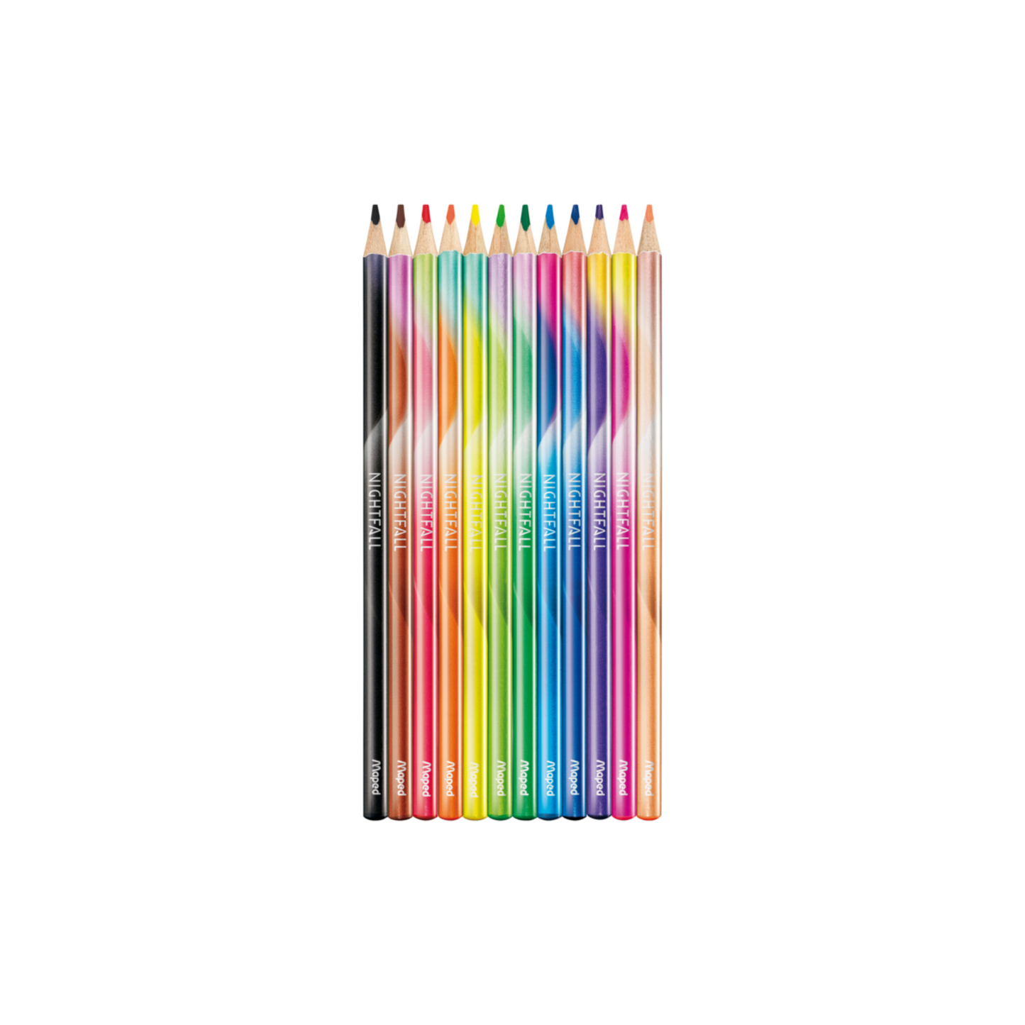 JUEGO LAPICES COLORES NIGHTFALL 12/1 CAJA DE CARTON