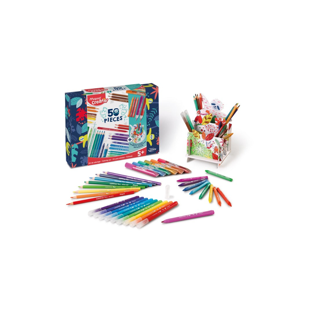 JUEGO LAPICES DE COLORES CREATIV 50/1