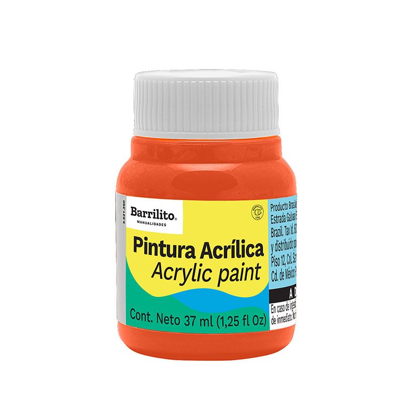 PINTURA ACRILICA 37ML NARANJA