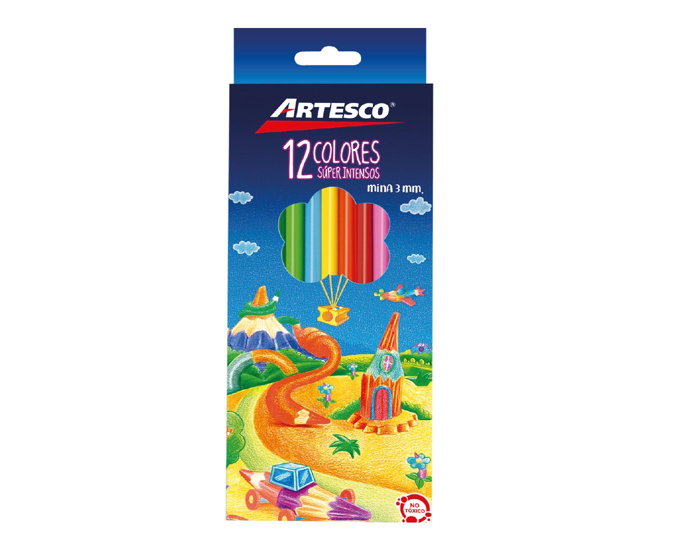 JUEGO LAPICES COLORES ECO 12/1 LARGO