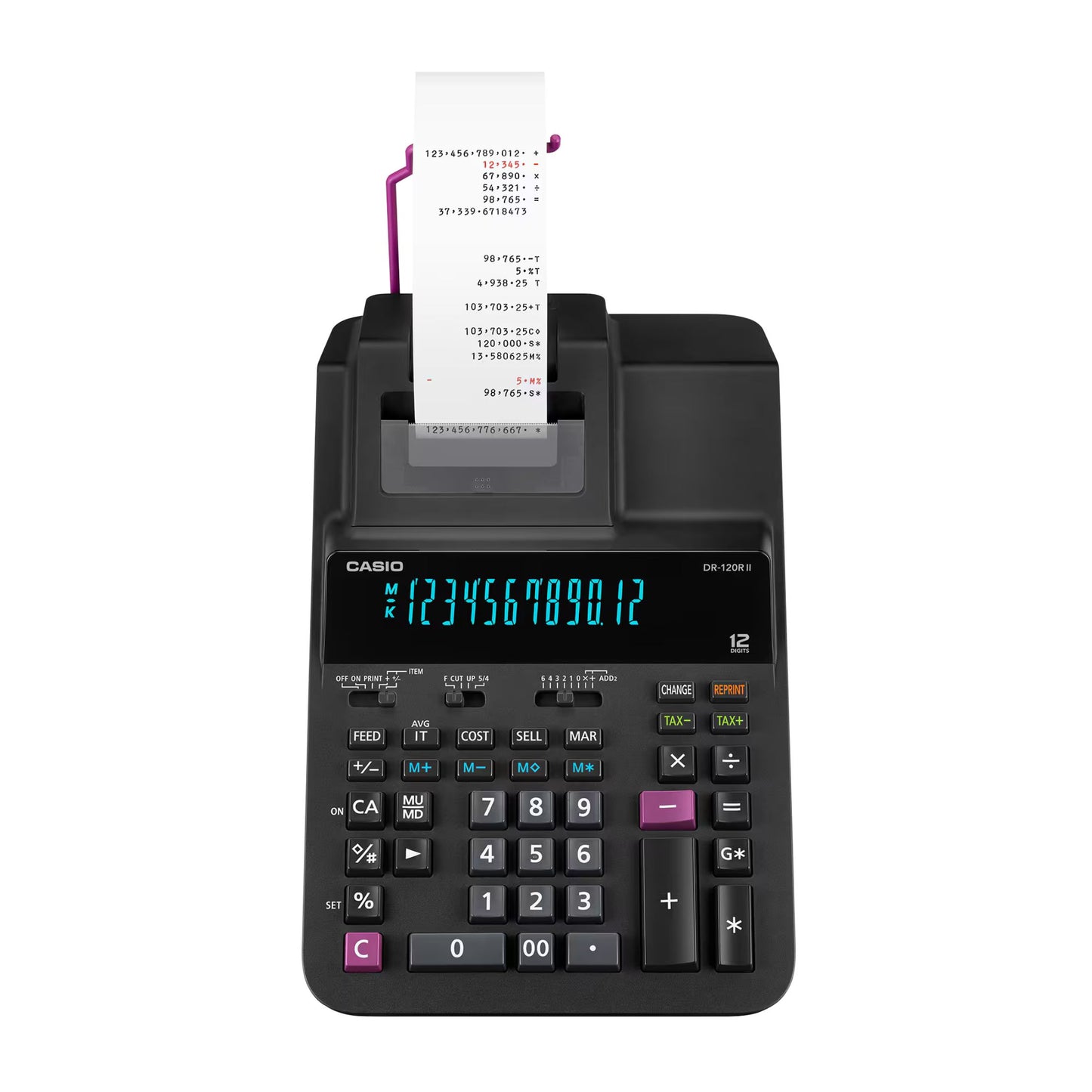 CALCULADORA D/ESCRITORIO 12 DIG. NEGRA