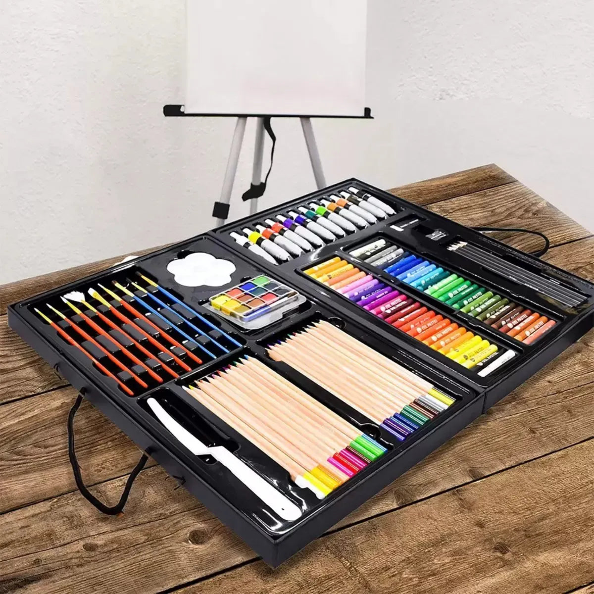 JUEGO DE PINTURA PARA ARTISTA 163pzs