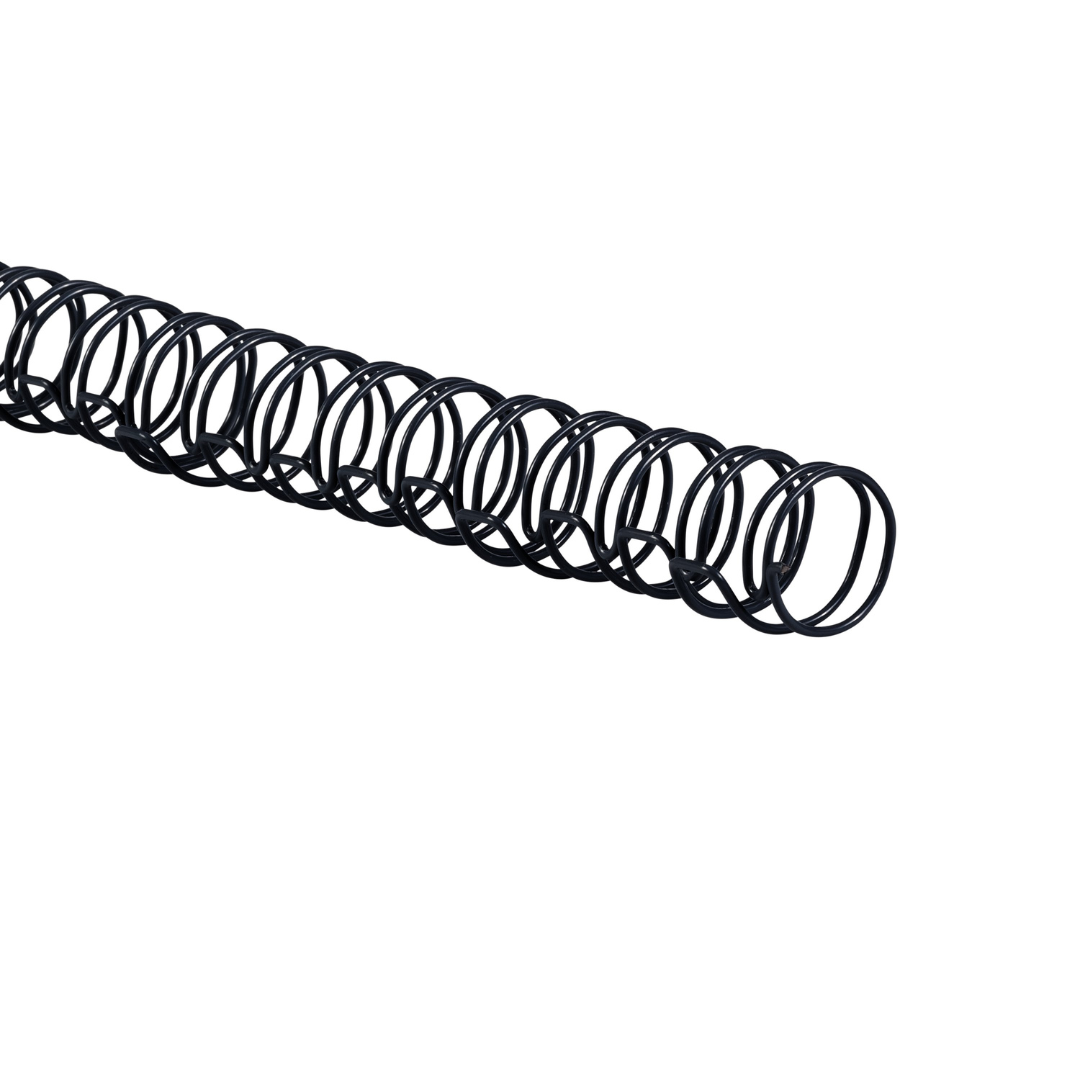 ESPIRALES TWIN LOOP 100/1 1/2" NEGRO