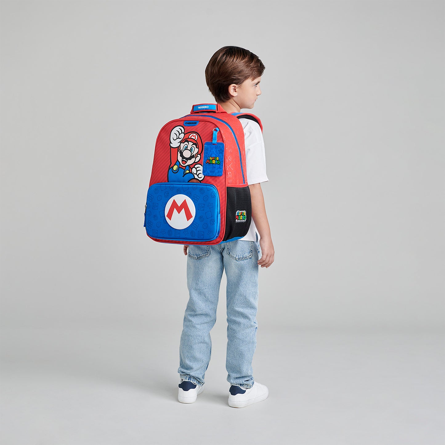 MOCHILA CHENSON GRANDE MARIO B. PREGO AZUL XXVI