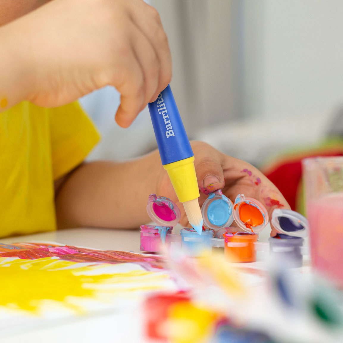 JUEGO DE 3 PINCELES PARA NIÑOS
