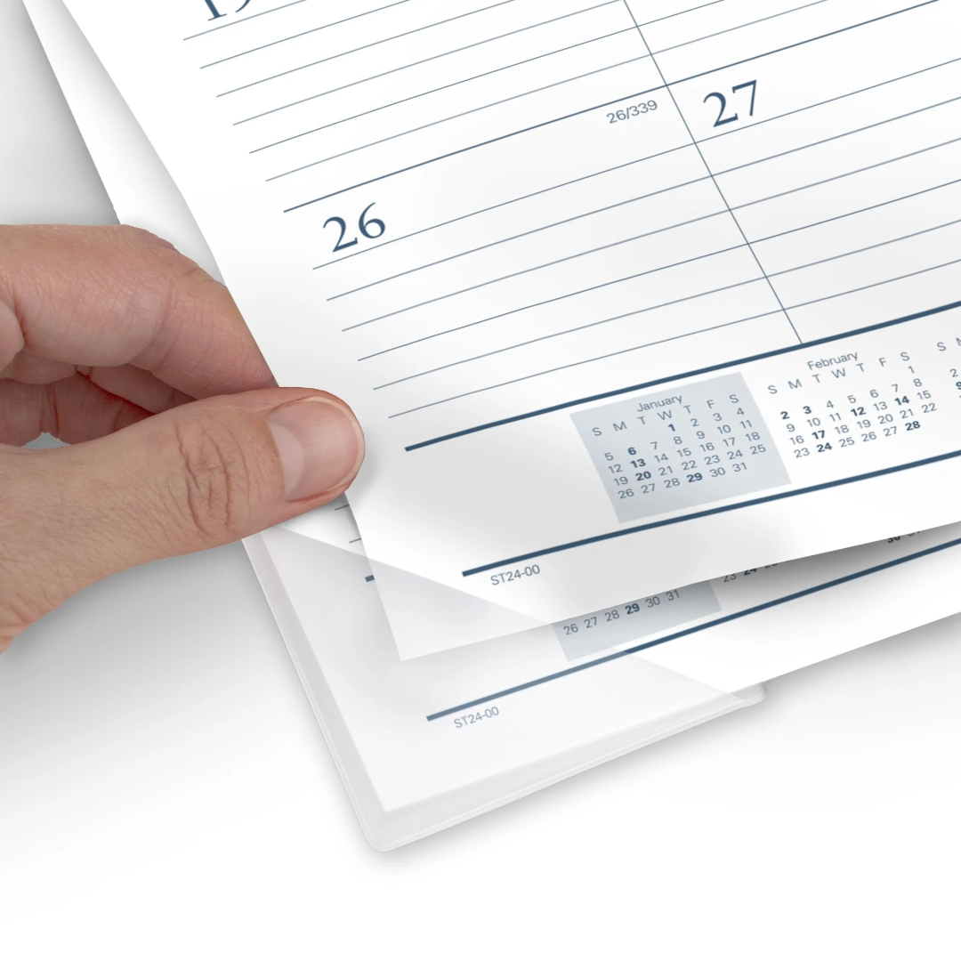 CALENDARIO P/ESCRITORIO C/FECHA 2025 (AT-A-GLANCE)