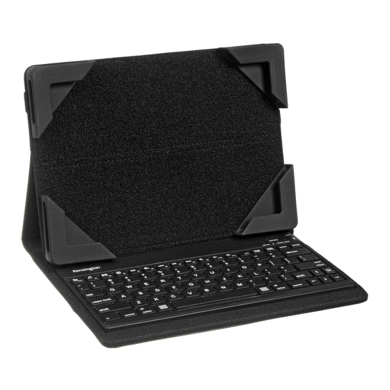 FUNDA Y TECLADO TIPO PIEL IPAD AIR NEGRA