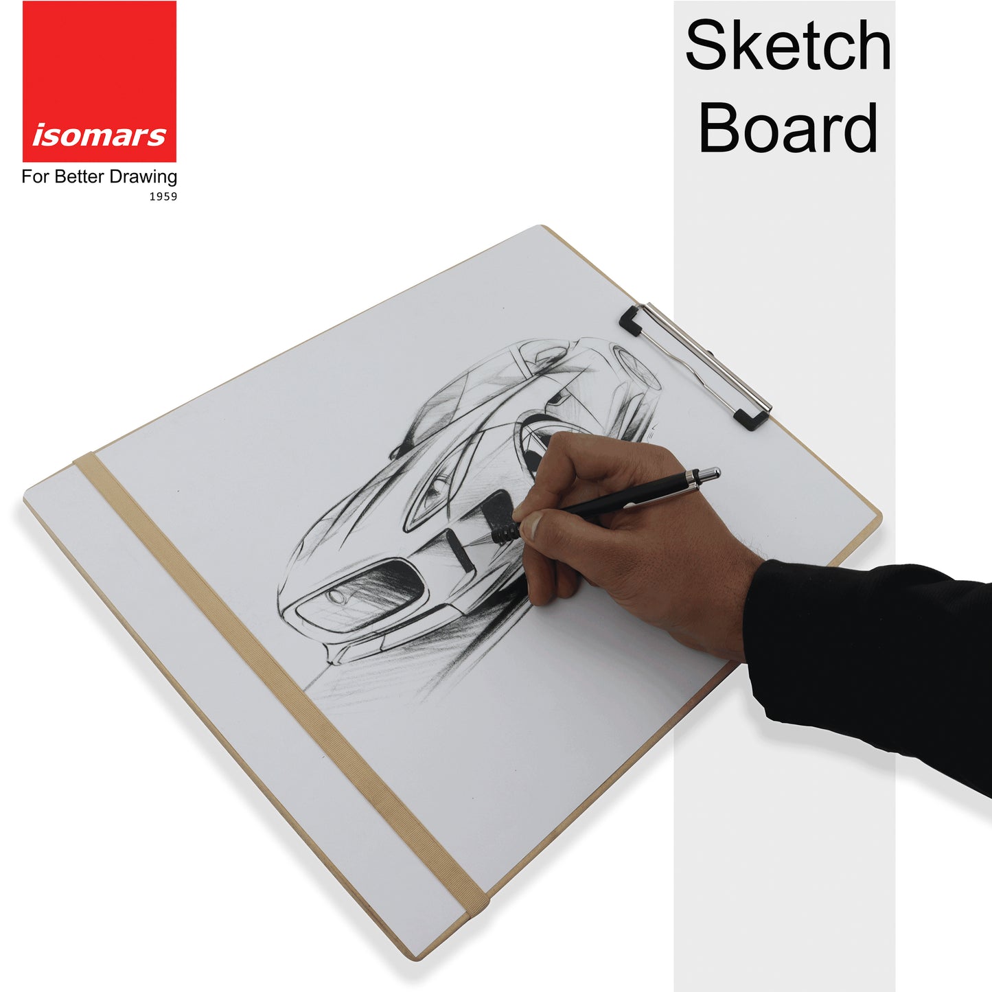 TABLERO DE DIBUJO CON CLIP (18 X 20)
