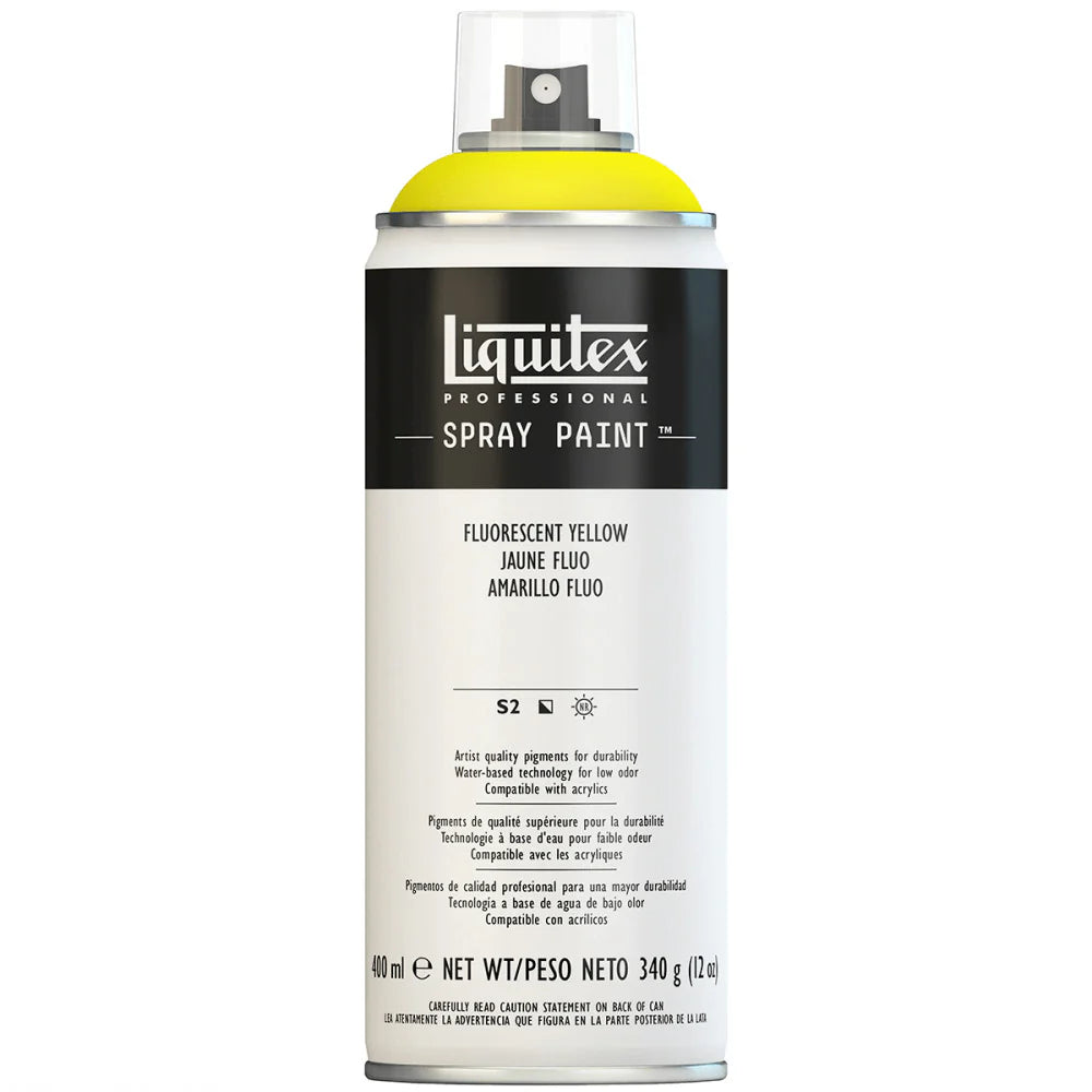 ACRILICA EN ESPRAY LIQUITEX 400ML FLUORESCENT YELLOW
