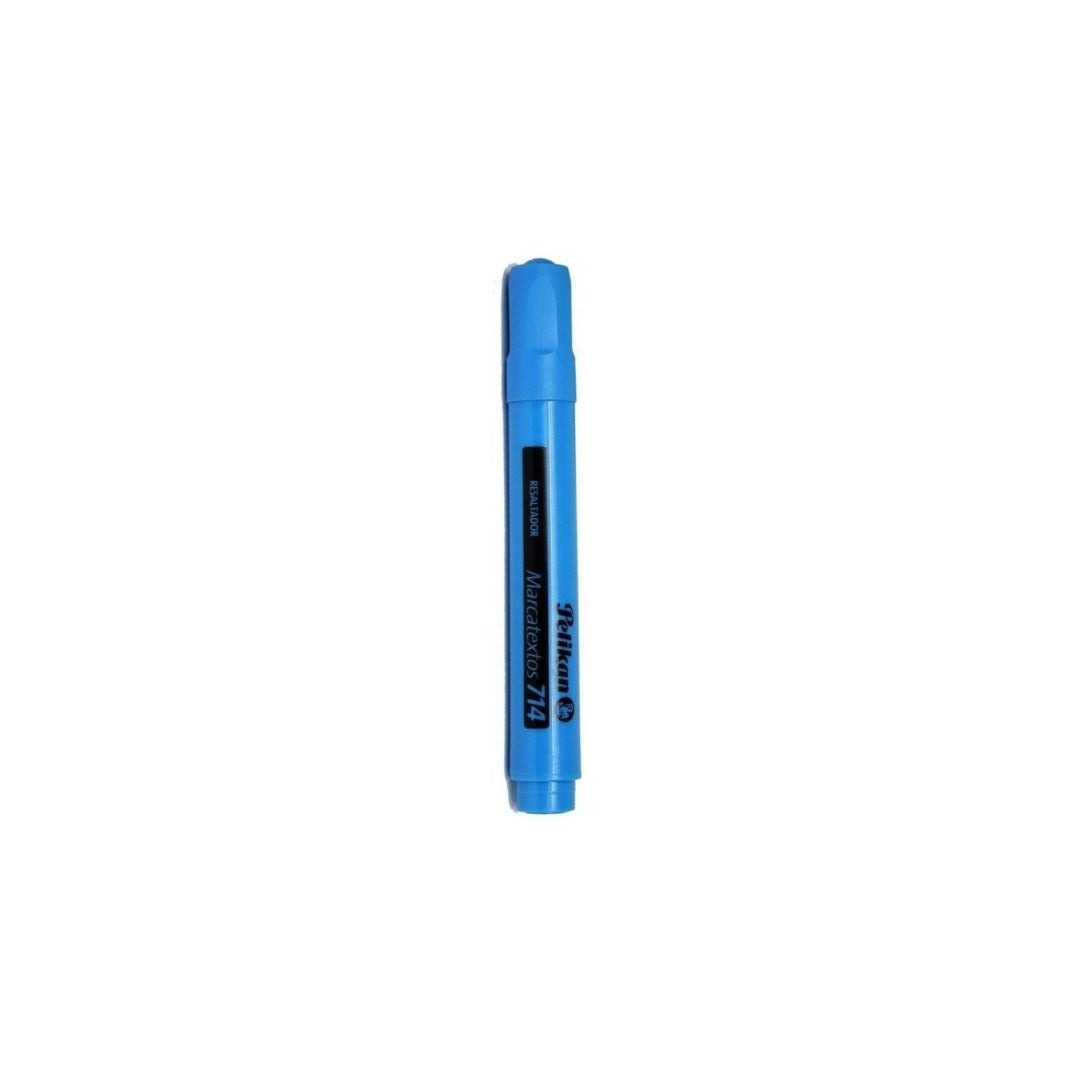 Resaltador de cinta adhesiva - azul fluorescente