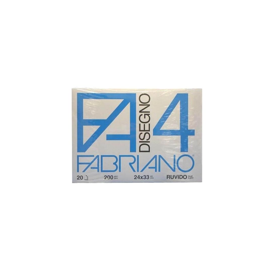 LIBRETAS PAPEL FABRIANO (24 X 33CM) BCA 20H 200G IV (ruvido)