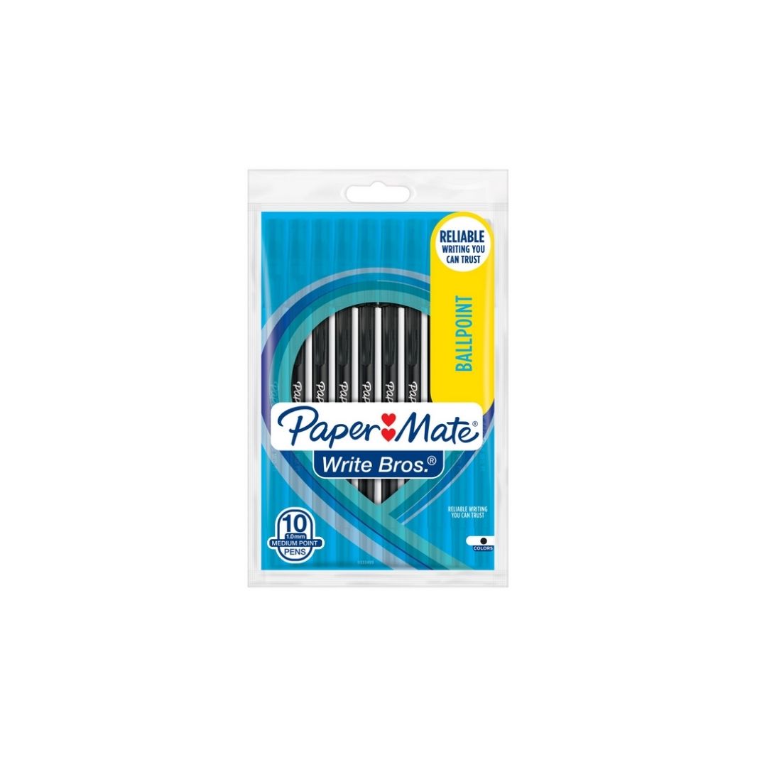 BOLIGRAFOS WRITEBROS 10/1 NEGRO BL