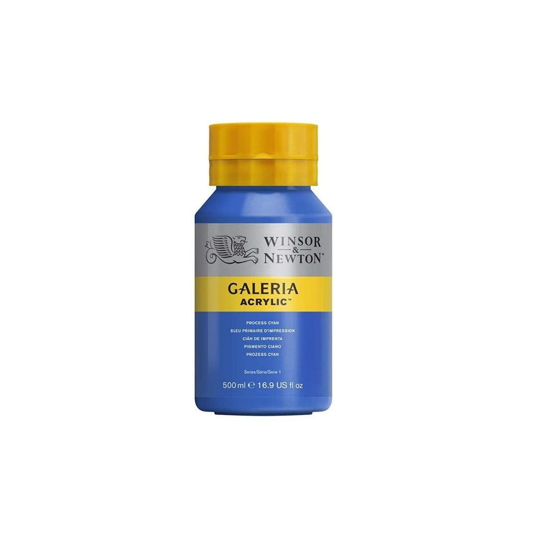 ACRILICA GALER. (500 ML)PROCESS CYAN
