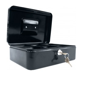 CAJA CHICA 8" NEGRA SMALL (TS0030)
