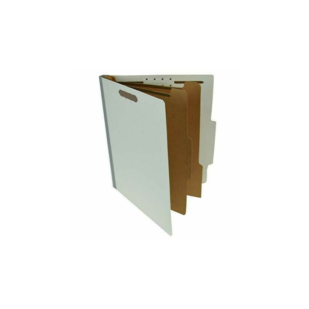 FOLDERS PARTITION SIMPLE (8.5 X 11) GRIS 2G