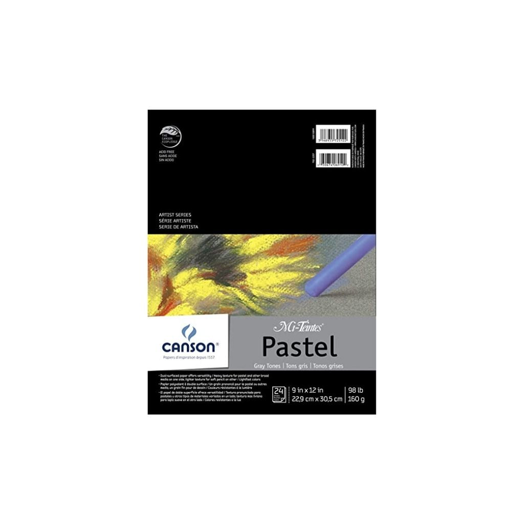 LIBRETAS PAPEL MI-TEINTES ( 9 X 12) (702-2057)