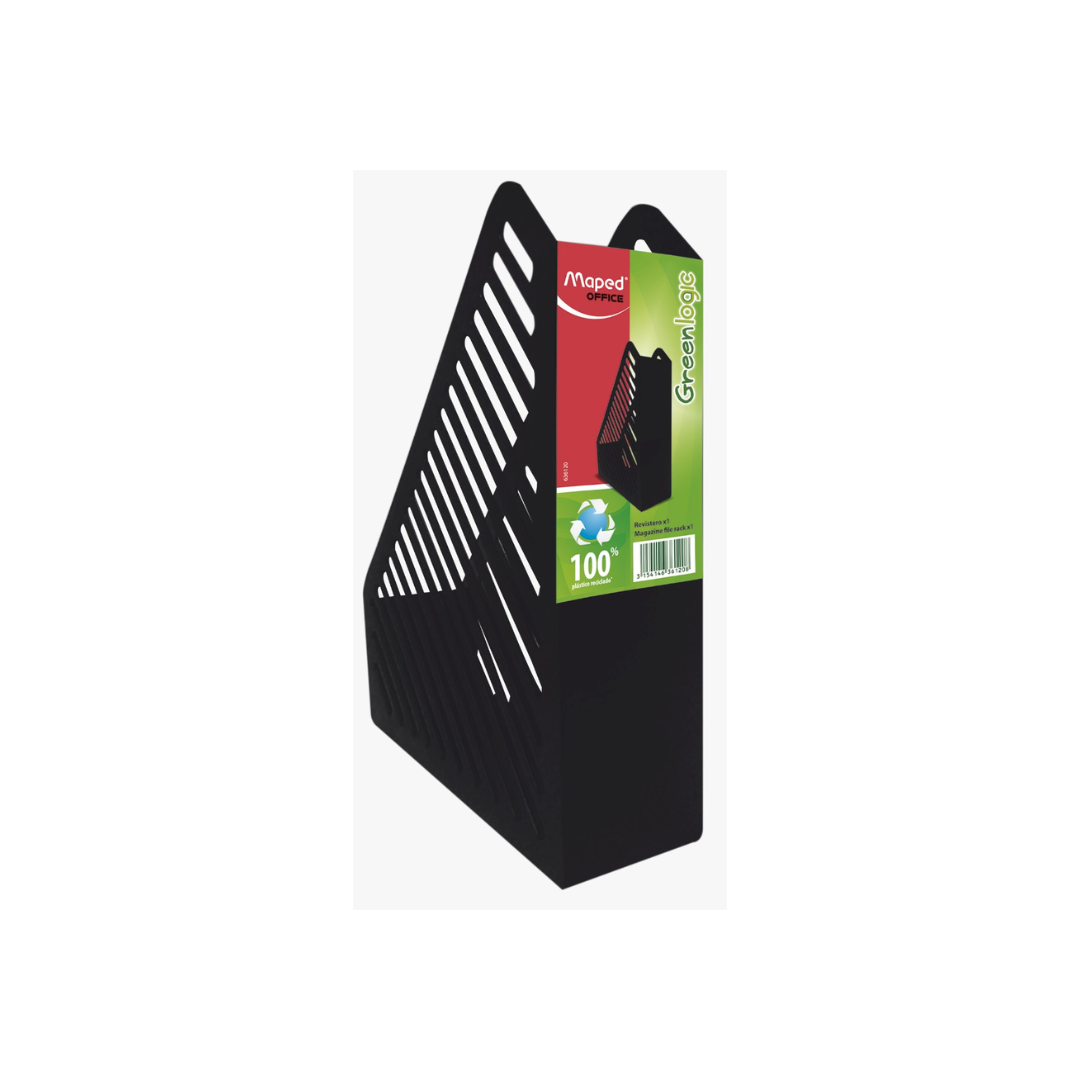 PORTAREVISTA PLASTICO NEGRO MOD. HELIT 1