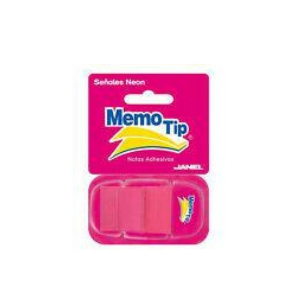 SEÑALES NEON ( 1 X 1-11/16) ROSA T/BANDERITA