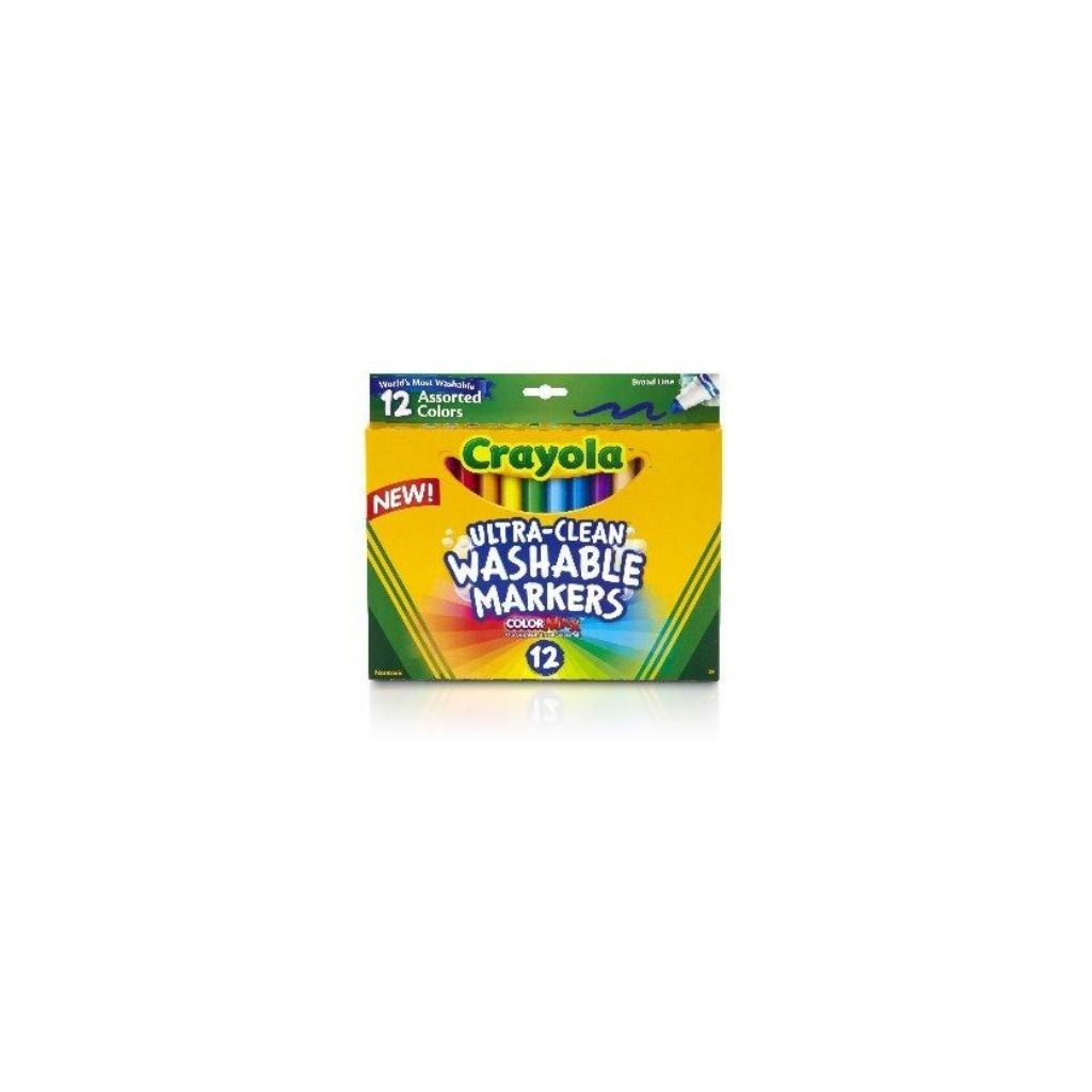 JUEGO MARCADORES GRUESOS 12/1 Crayola