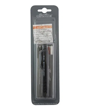 JUEGO PORTACARBONCILLO + CARBONCILLO BL