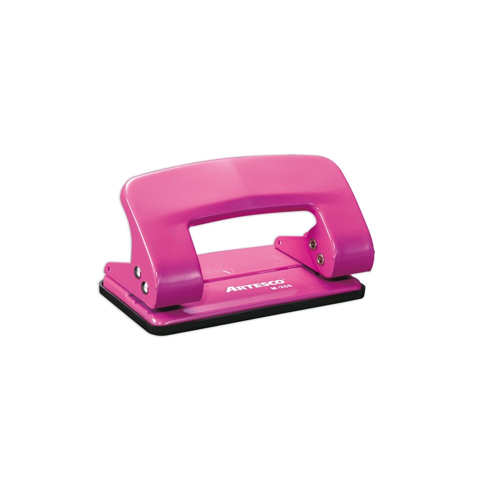 PERFORADORA 2 HOYO P/10H MOD.M208 ROSADO