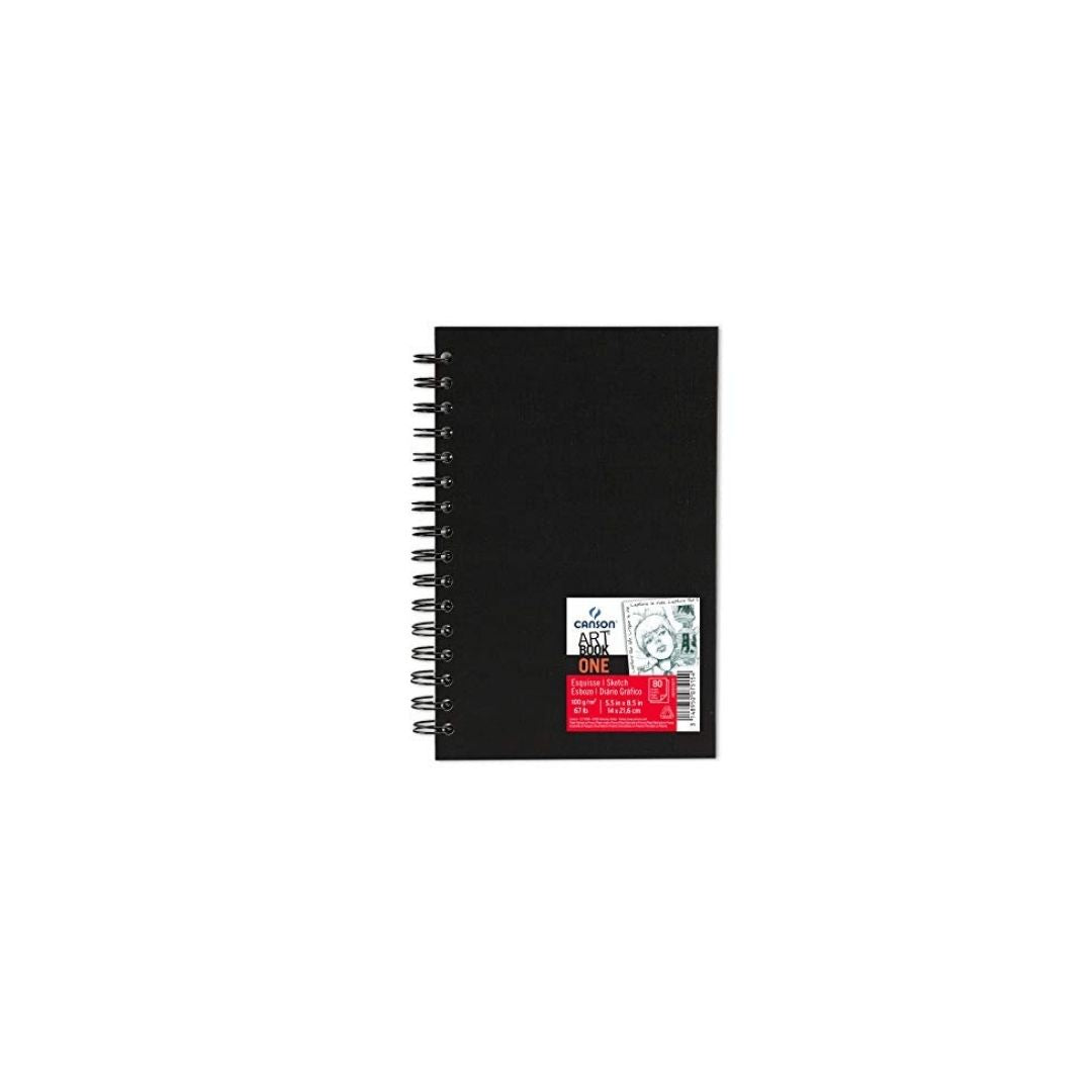 CUADERNO P/DIBUJO ARTBOOK ONE ESP. 80H ( 5.5 X 8.5) 100G