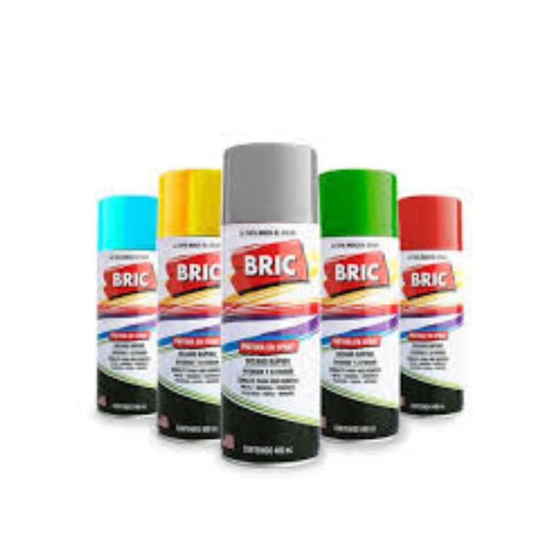 PINTURA EN SPRAY BRIC 13.5 Onz. AMARILLO CATERPILLAR 400ML