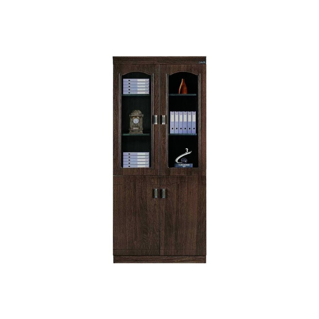 LIBRERO DUALIN (31X78X16)Pulg. HAYA C/4Puertas