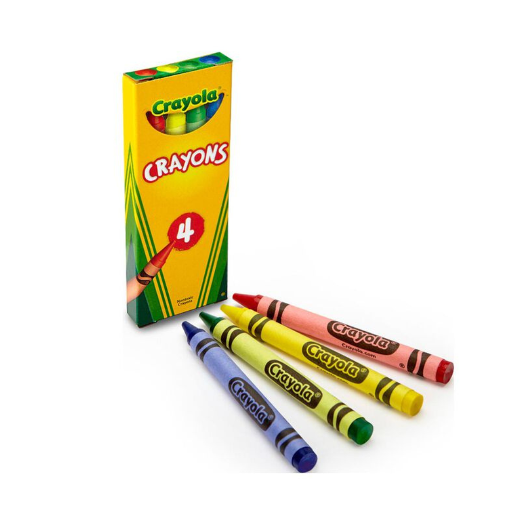 JUEGO CREYONES DE CERA 4/1 (CRAYOLA)