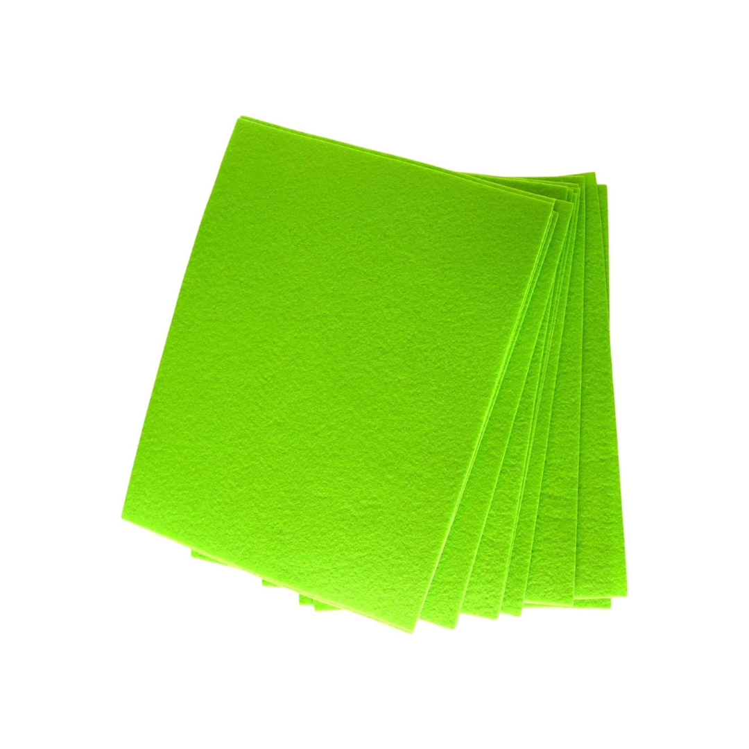 FIELTRO ARTESCO (8.5 X 11) VERDE CLARO