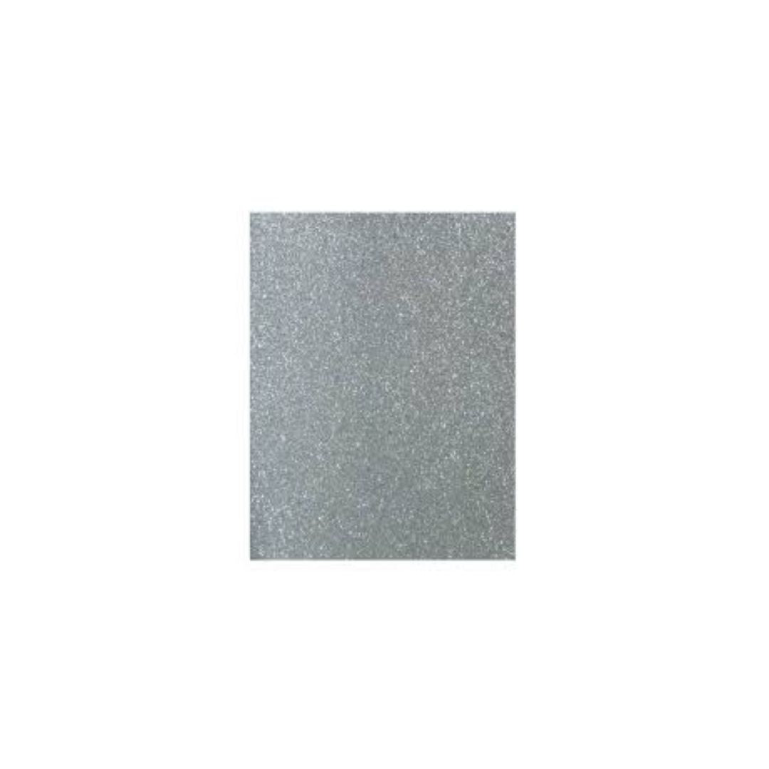 FOAMY ARTESCO GLITTER EVA (8.5 X 11) PLATA