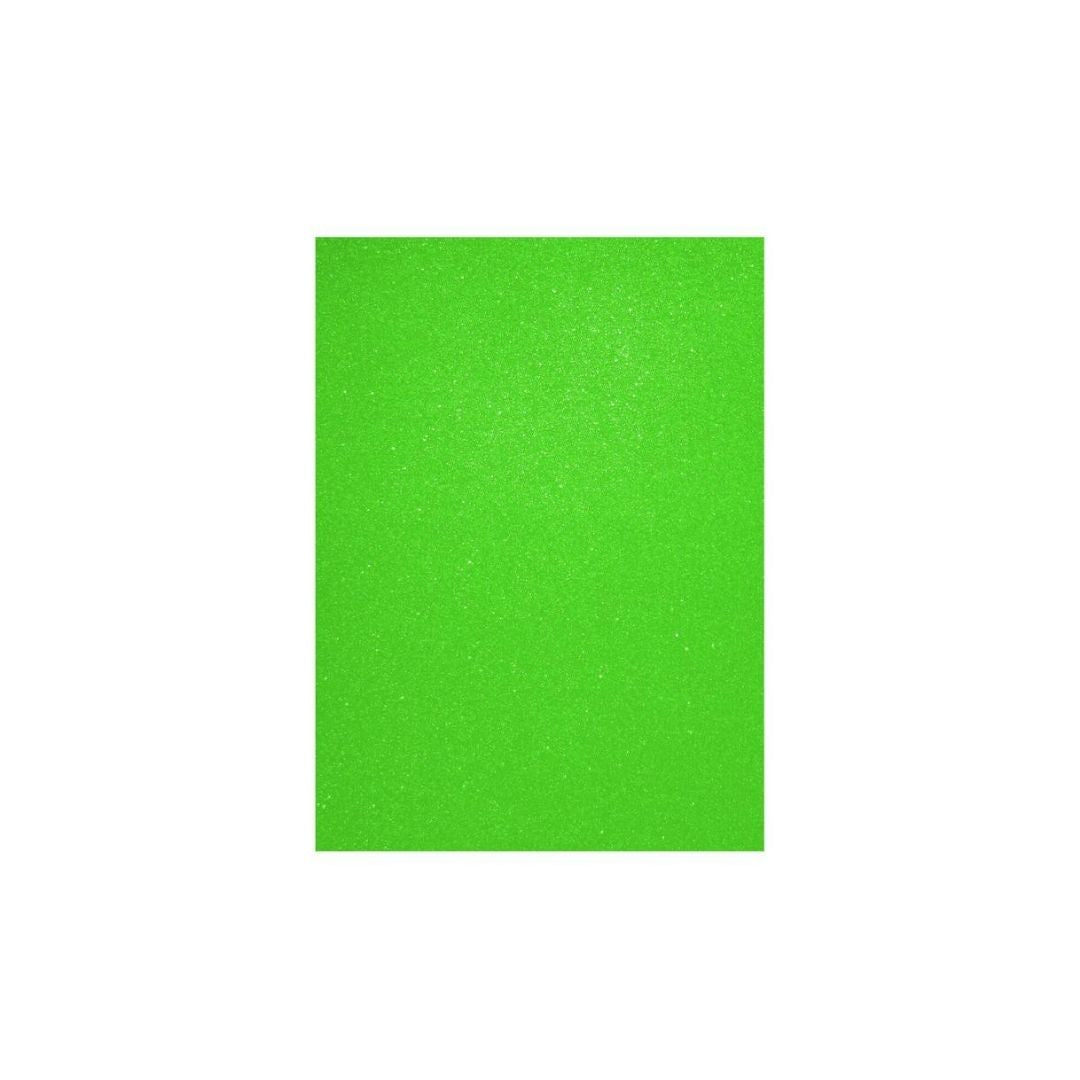 FOAMY ARTESCO GLITTER EVA (8.5 X 11) VERDE