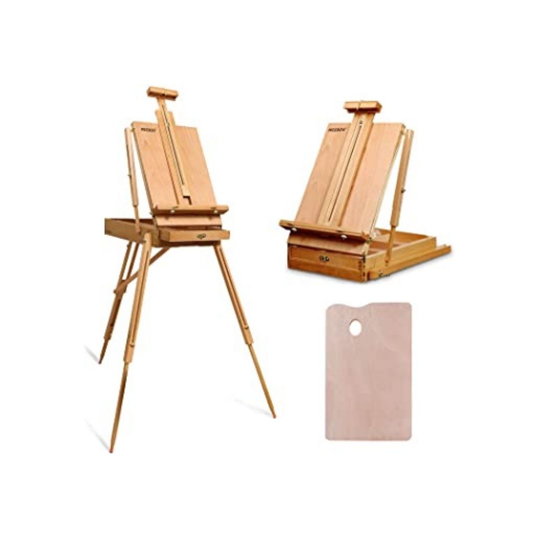 CABALLETE PLEGABLE DE MANDERA EN HAYA (45x21x61)CM