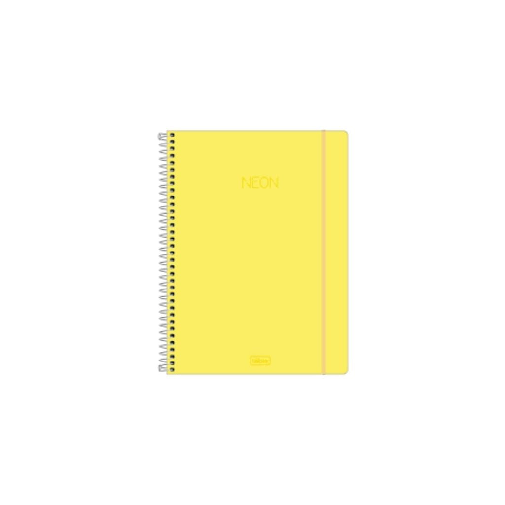 CATEDRA ESP. GDE. 10 DIV. 160H NEON AMARILLA