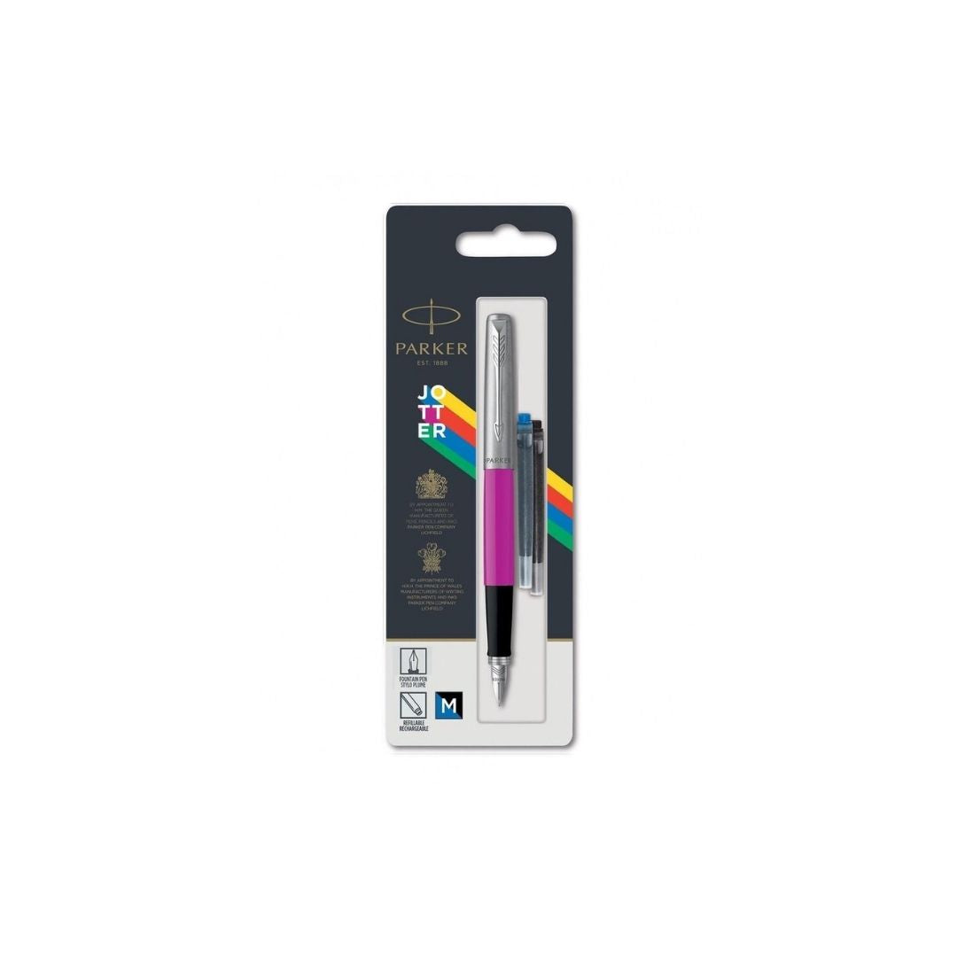 PLUMA FUENTE PARKER JOTTER MAGENTA 2395C BLISTE R