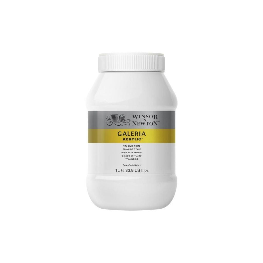 ACRILICA GALER. (1 LT)TITANIUM WHITE