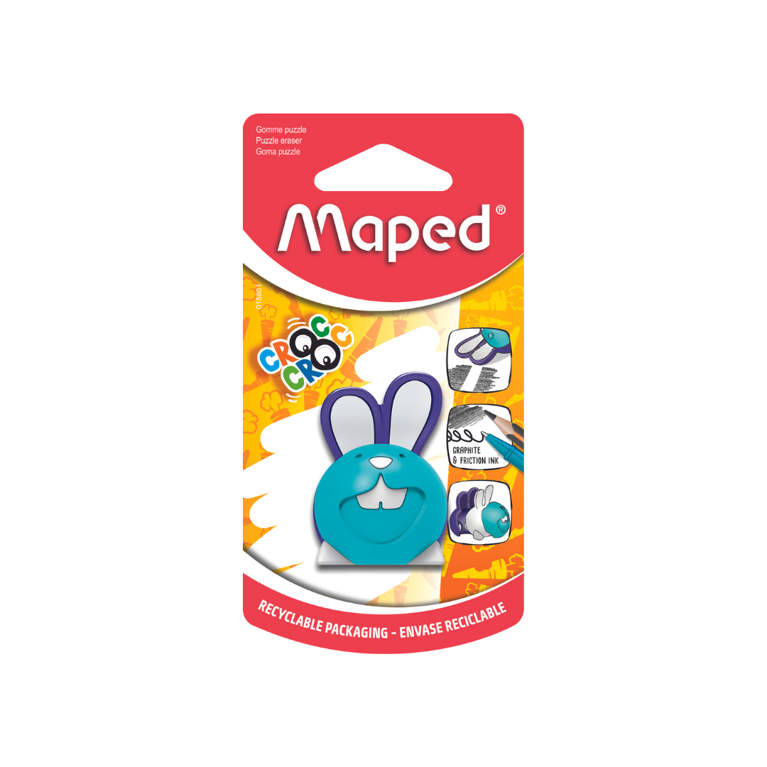 GOMAS CROC CROC COSMIC PUZLEE BUNNY Surt. BLISTER